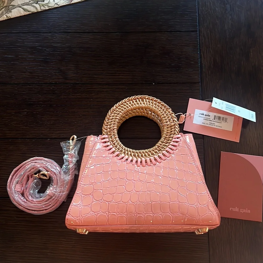 Cult Gaia Pink Chiara Crossbody Bag - Picture 8 of 9